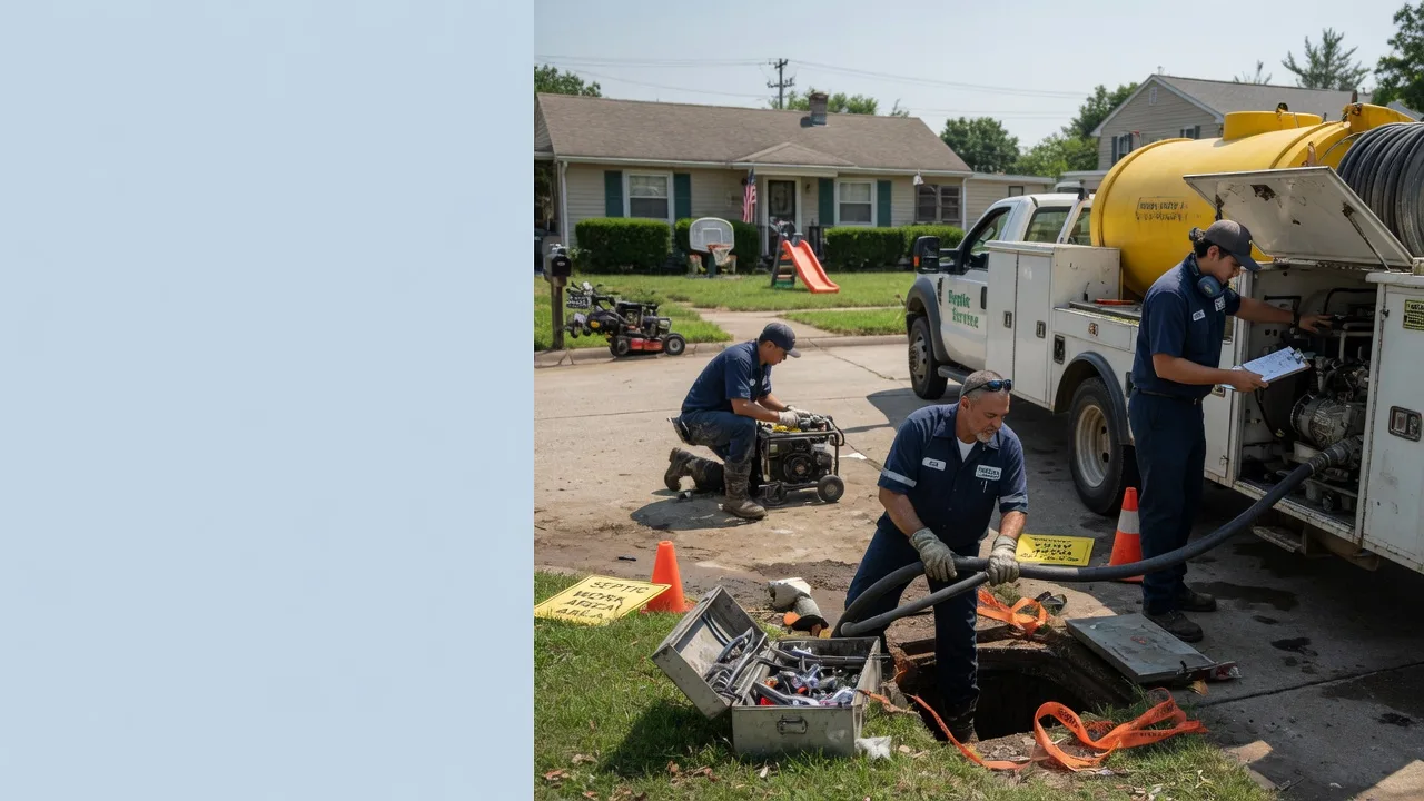 Septic Tank Pumping in Golden Eagle, IL near me